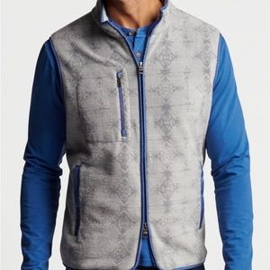 🔥Peter Millar Micro Shearling Fleece Vest Retail: $198